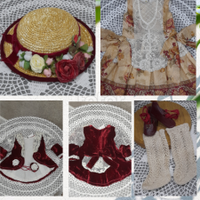 Лот одежды для создания полного образа вашей антикварной (винтажной) куколки