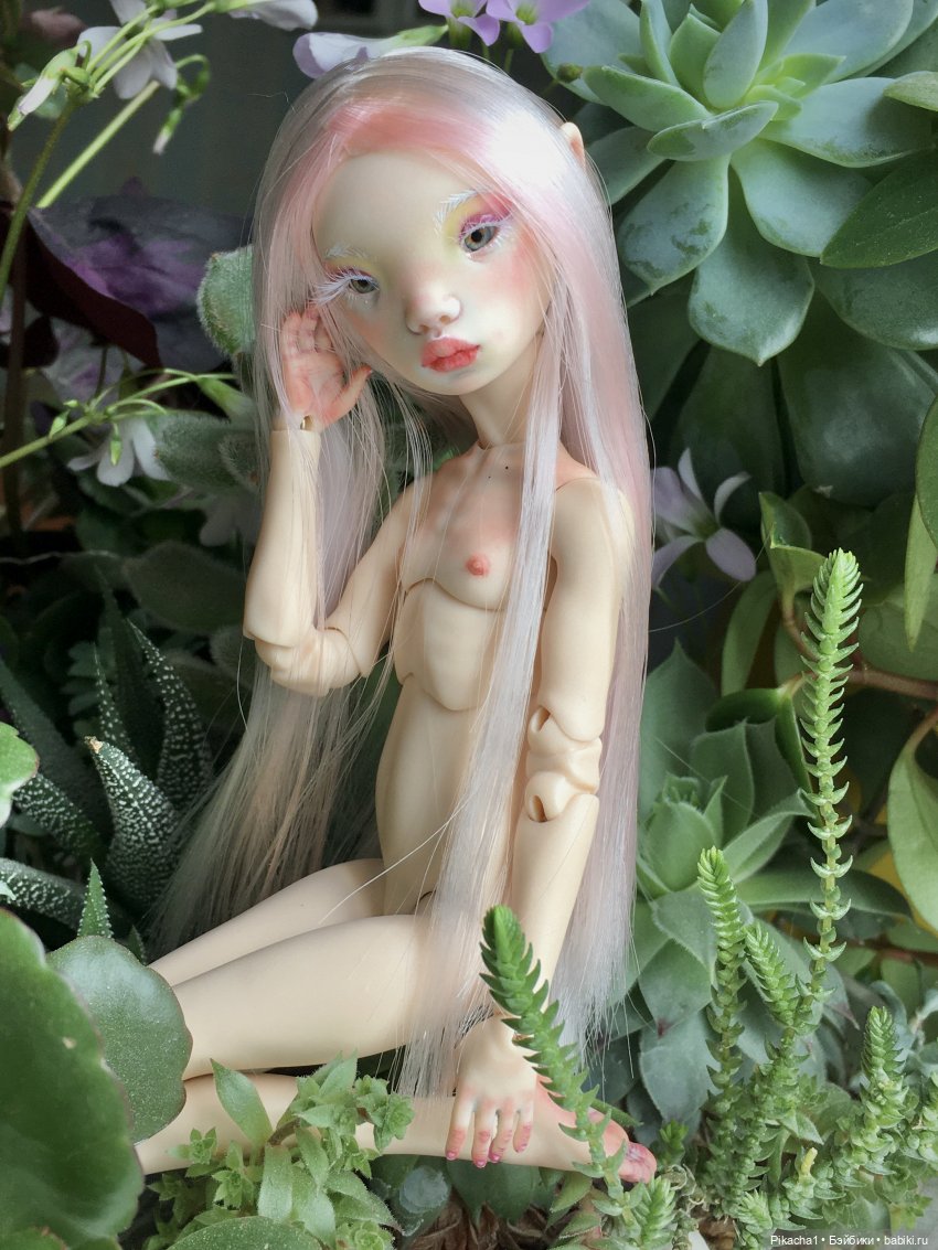 Шарнирная кукла Фэйри Лин. ПУ молочного цвета. В частной коллекции