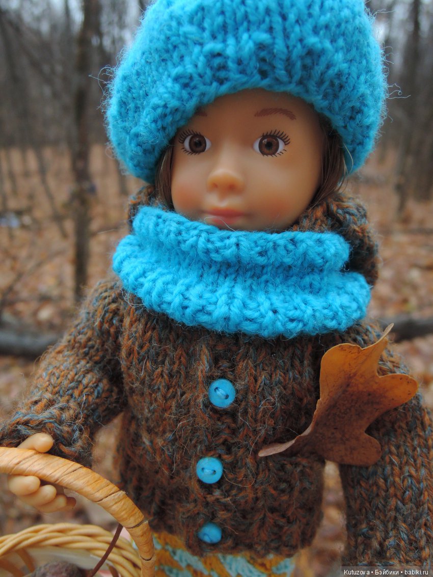 София Крузелинг - прогулка по по осеннему лесу