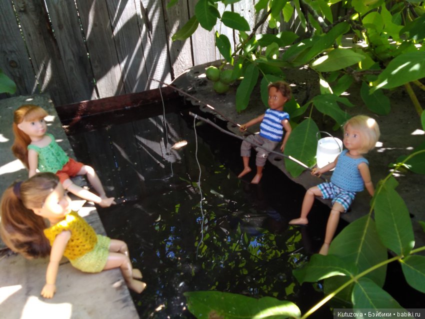 Новый парнишка, рыбалка, Крузелинги