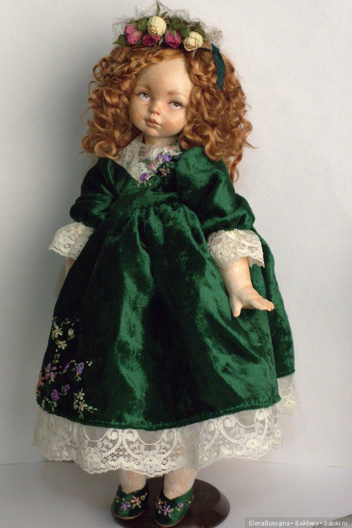 игровая кукла "Анна", фаянс, 35см игровая кукла "Анна", фаянс, 35см