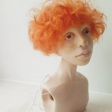 Солнечный мальчик, процесс создания шарнирной куклы