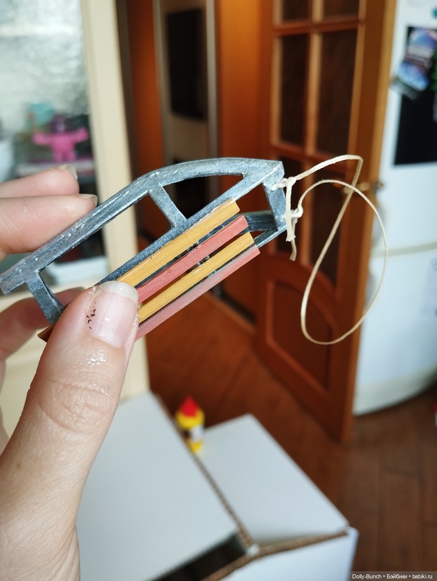 Про саночки — Аксессуары для кукол своими руками: идеи