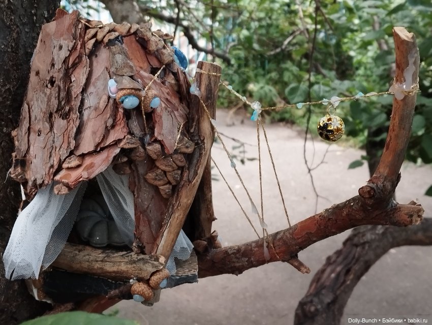 Богато украшенный скворечник (фото 5)