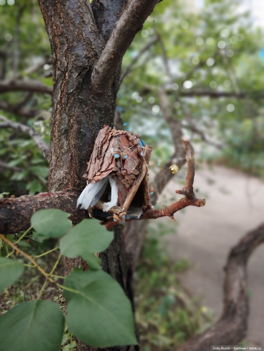 Богато украшенный скворечник (фото 2)