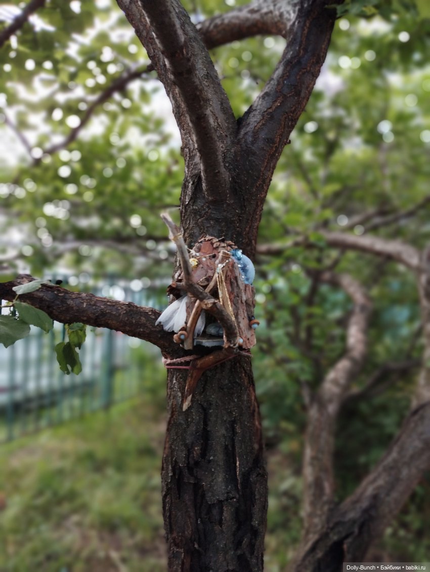 Богато украшенный скворечник (фото 7)