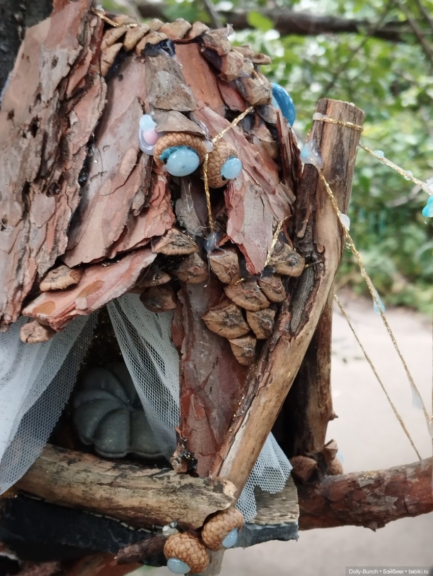Богато украшенный скворечник (фото 6)