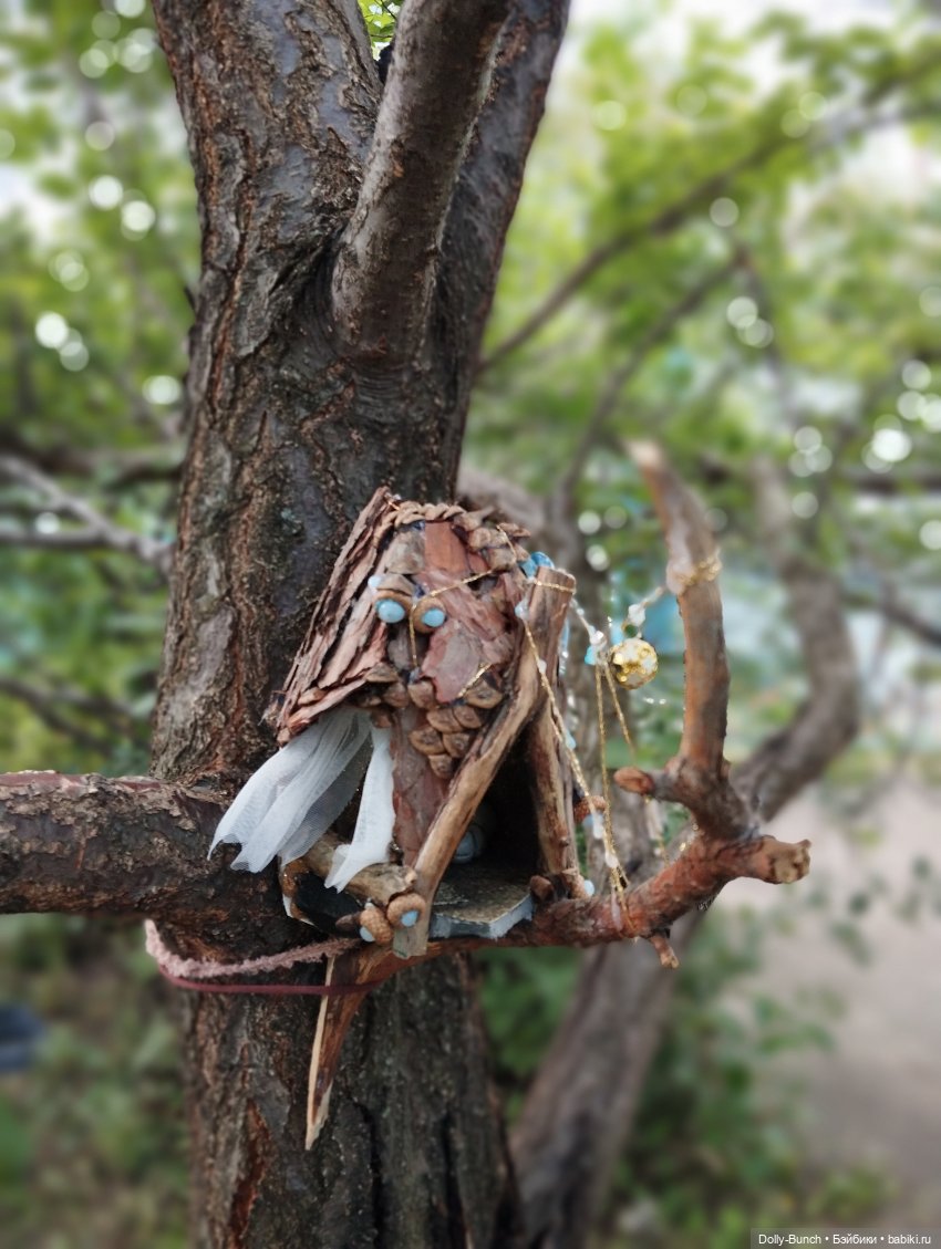 Богато украшенный скворечник (фото 4)