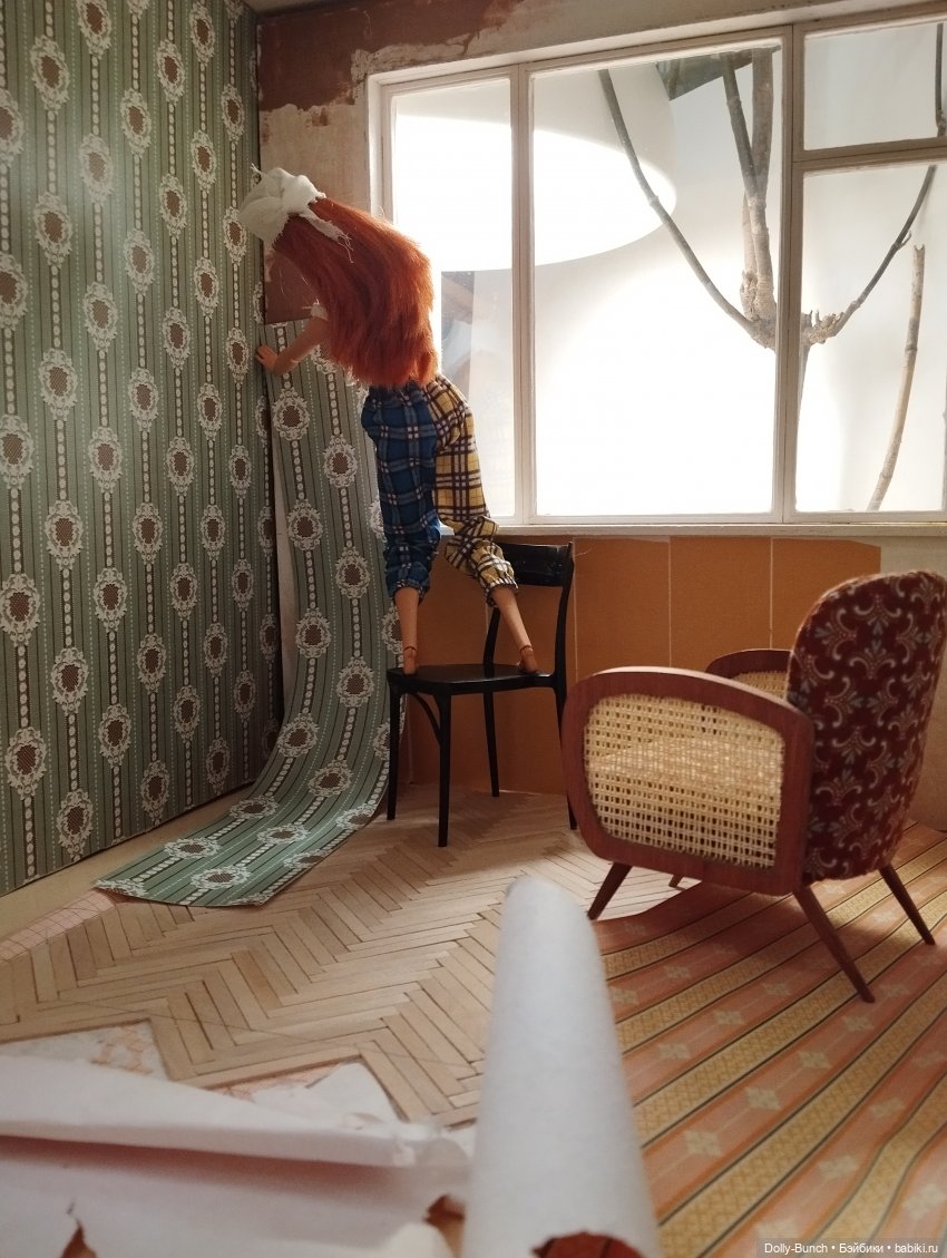 Ремонтная зарисовка — Румбоксы и кукольная миниатюра: фото (фото 3)