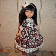Платье для кукол Паола Рейна.