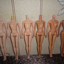 Тела Барби Barbie Маттел.