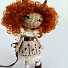 Вязанные девочки KotiKo_toys