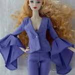 Брючный костюм на кукол Интегрити, Барби, Момоко