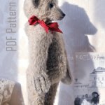 Выкройка Медведь Штайф Steiff 1908г Немецкий Традиционный Мишка Тедди