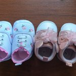 Пинетки новые2 пары. Цена за обе.