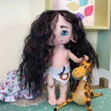 Моя новая текстильная малышка