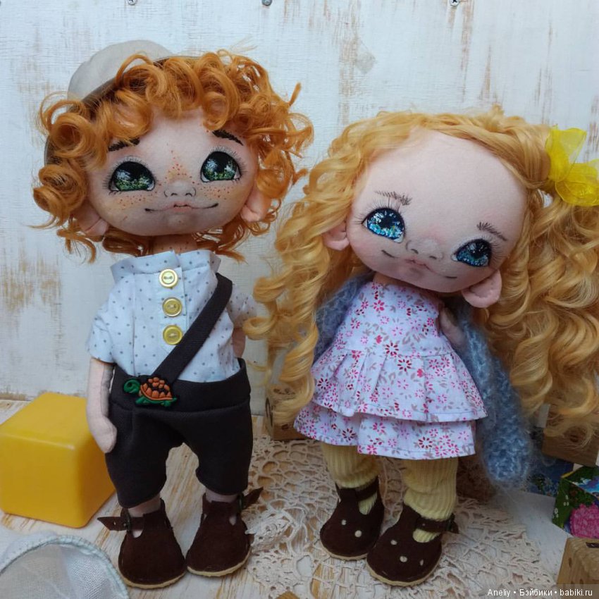 История Иришки — Авторские текстильные куклы: Вальдорфские (фото 2)