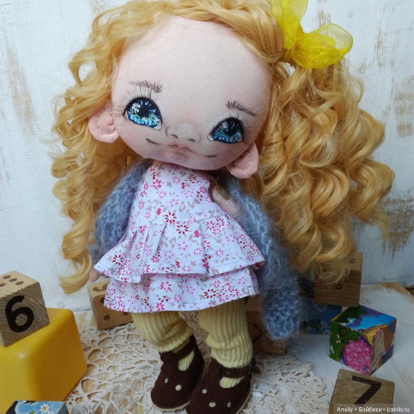 История Иришки — Авторские текстильные куклы: Вальдорфские