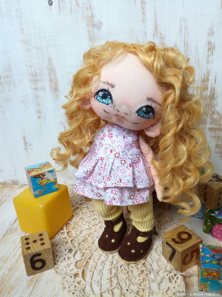 История Иришки — Авторские текстильные куклы: Вальдорфские (фото 3)