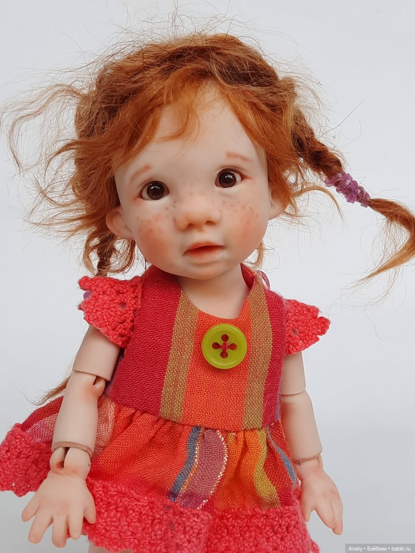Новая малышка подробнее — Авторские шарнирные куклы своими руками: лепка