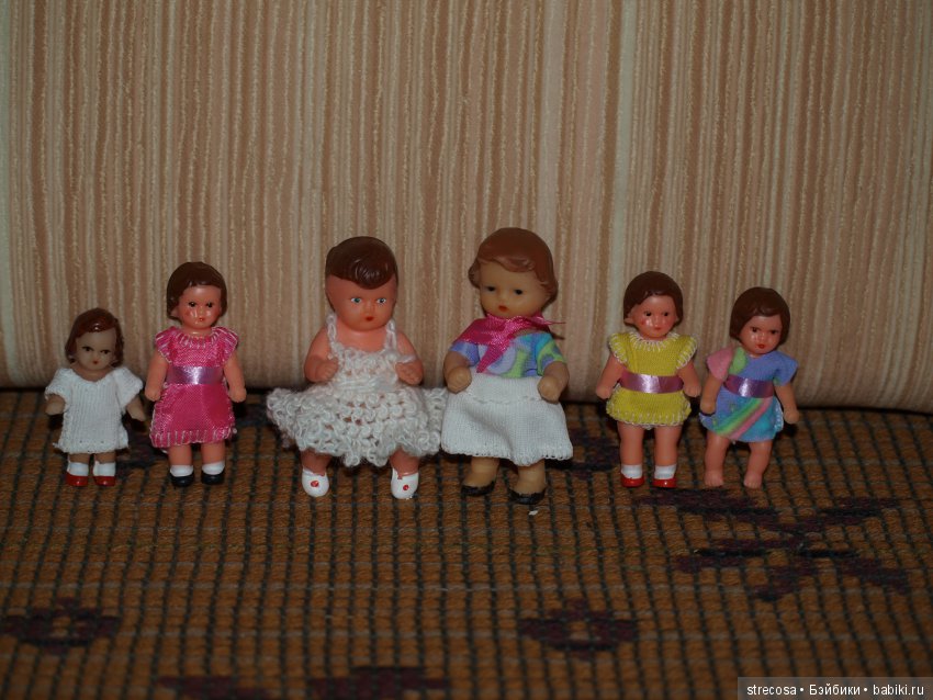 Мал, мала, меньше (маленькие куколки, пупсики)