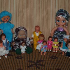 Мал, мала, меньше (маленькие куколки, пупсики)