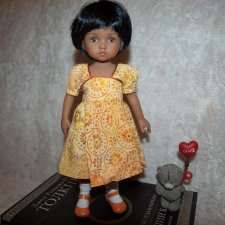 Поиграла с освещением или много фотографий куколки Дианы Эффнер от Бонека