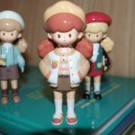 Куколки - фигурки Molinta - школьницы