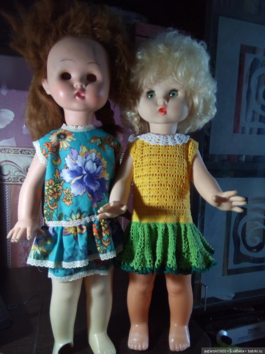 Куклы детства — Игрушки СССР и советского детства: резиновые