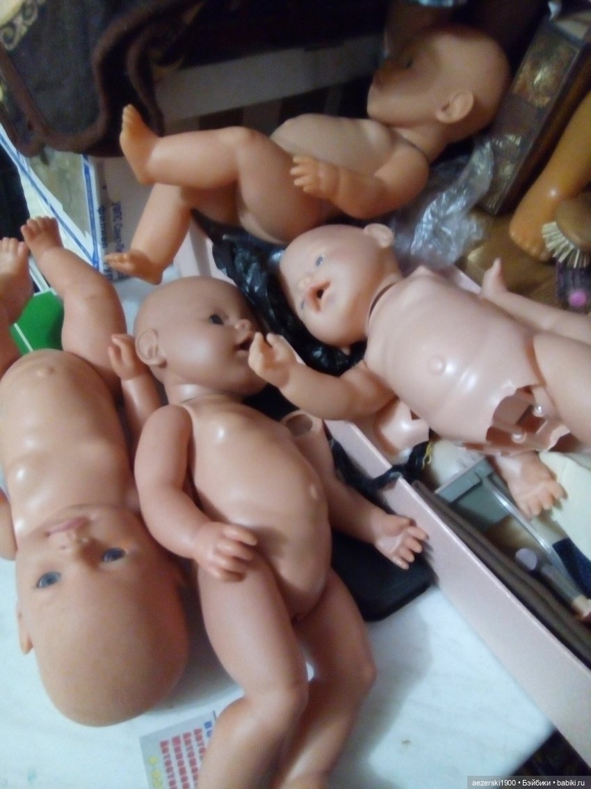 Мои брошенки — Реставрация и преображение кукол: ремонт (фото 10)