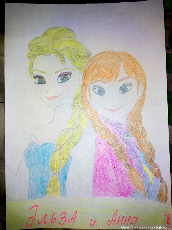 Холодное сердце — Рисование и арт: скетчи