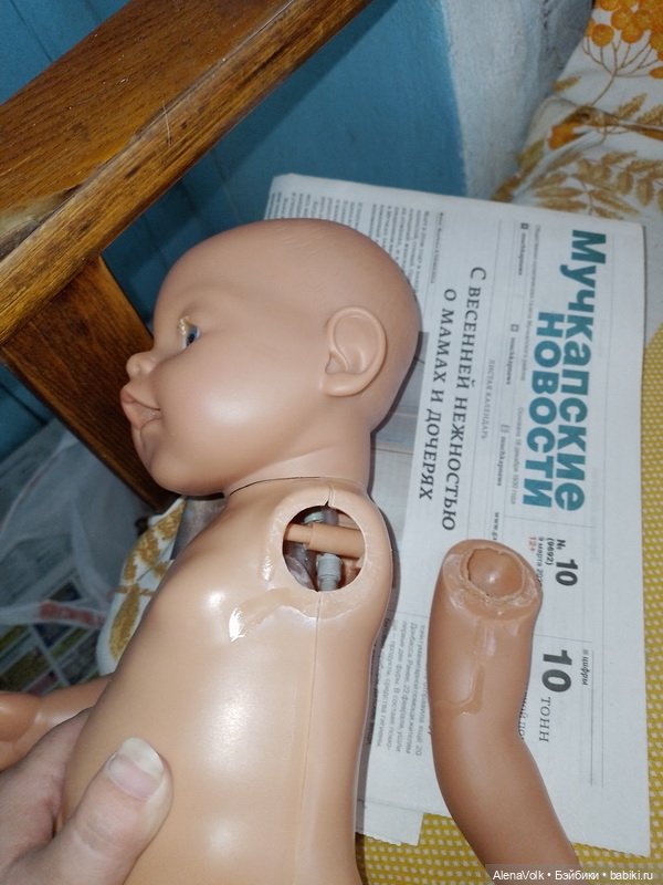 Новые кукложители — Реставрация и преображение кукол: ремонт (фото 4)