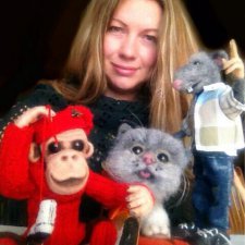 Мои игрушки валянием из шерсти