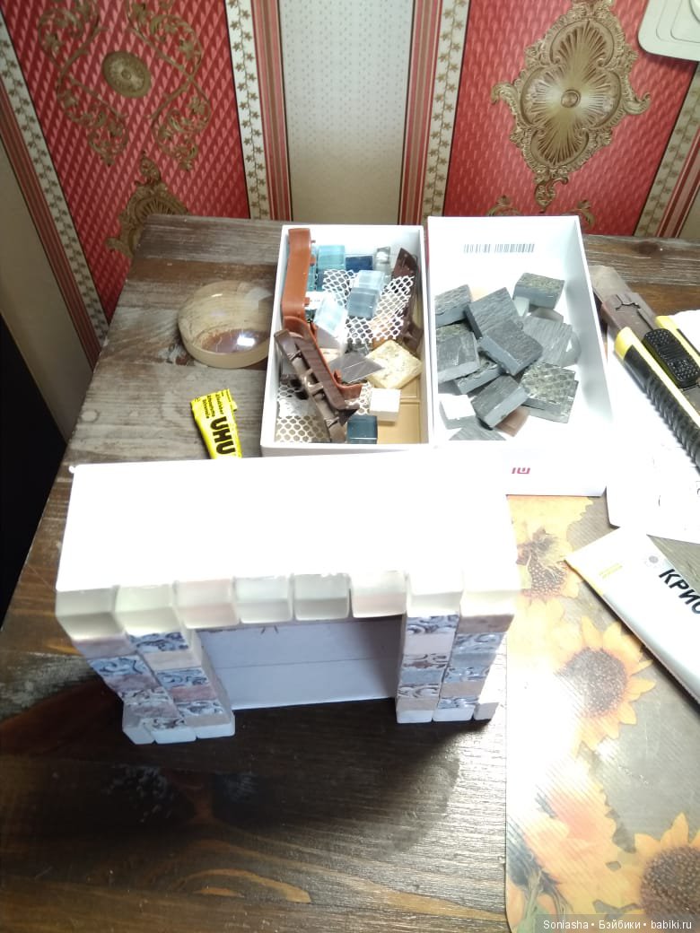 Камин и абажур своими руками (фото 3)