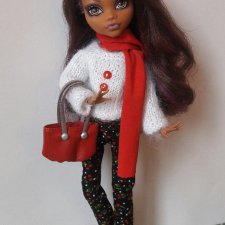 Моя новая кукложительница Клодин. Первая монстряшка в коллекции