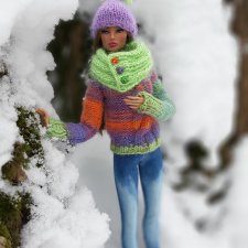 Зимняя фотосессия Натали