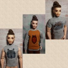 Лот на йогокенов: свитшот + футболка + майка.