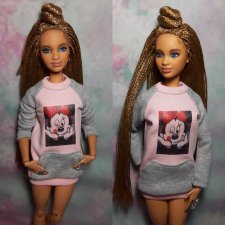 Одежда для кукол - Толстовка на барби. купить в Шопике | Москва - 609268