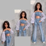 Топ трансформер со съёмными рукавами