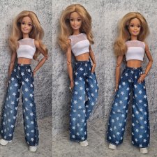 Джинсы на барби