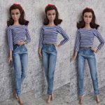 Джинсы на Поппи Паркер