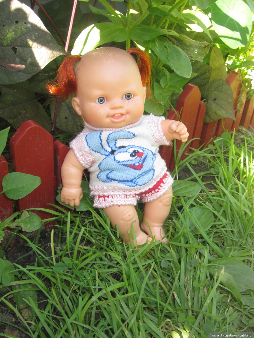 Пупс Paola Reina, костюм с Крошем