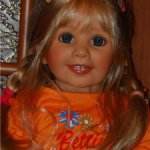 Коллекционная кукла от Моники Питер-Ляйхт