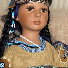 Индейская кукла от House of Dolls