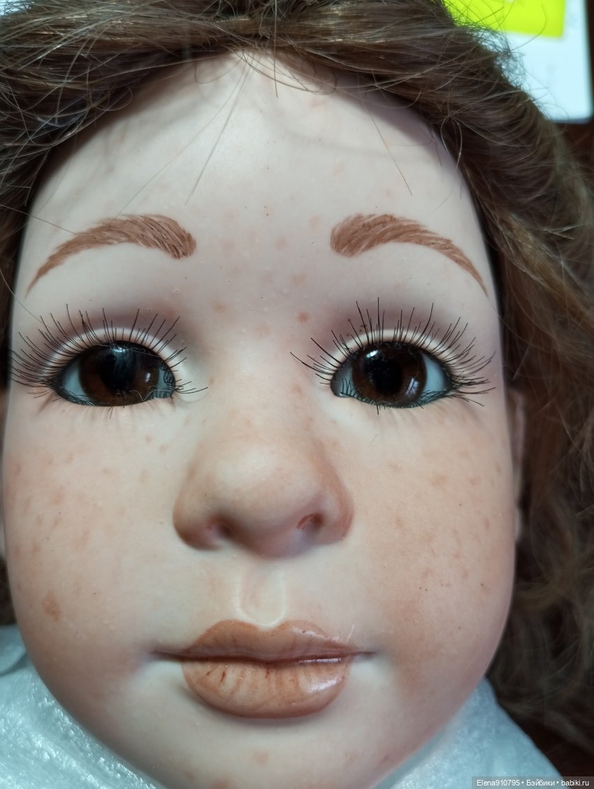 Помогите советом по снятию макияжа с фарфоровой куклы (фото 2)