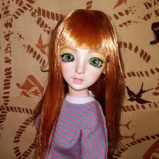 Девочка resinsoul. Новый образ и изменение мейка куклы