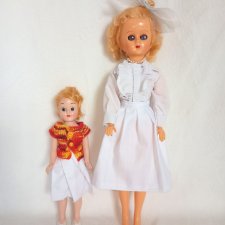 Винтажные куклы из колкого пластика 50-60х годов Винтажные куклы из колкого пластика 50-60х годов