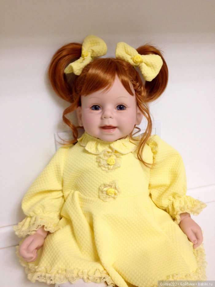 Роза в  желтом платье