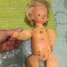 Как я спасла старую куколку с барохлушки