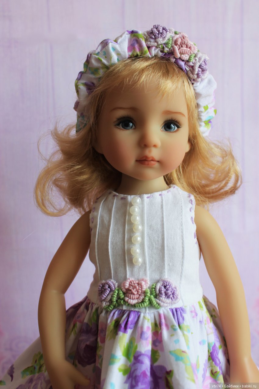 Сиреневые розы — Куклы Dianna Effner (Эффнер) из винила: Little Darling